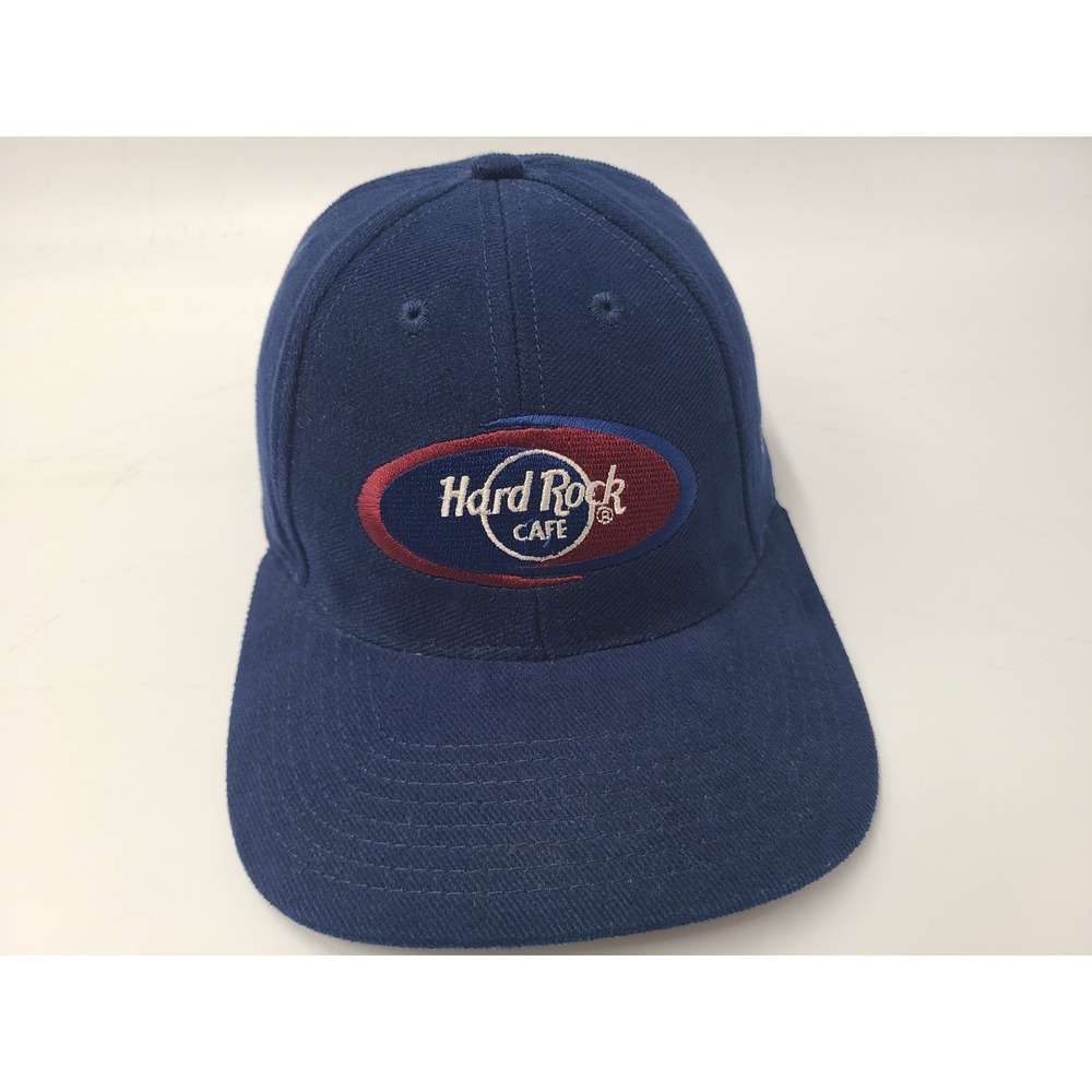Vintage Hard Rock Cafe Hat Cap Dallas Strapback Adjustable Cotton Dad Men Blue